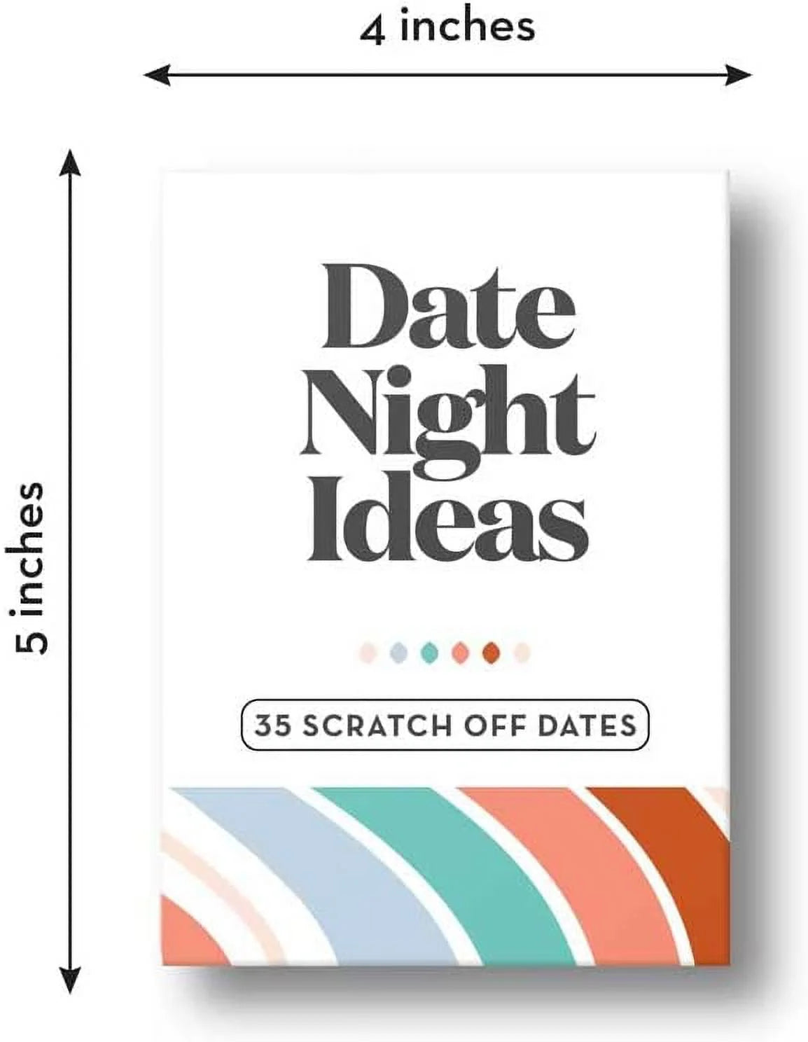 Romantic Couples Gift - Fun & Adventurous Date Night Box - Scratch off Card Game with Exciting Date Ideas for Couple: Girlfriend, Boyfriend, Newlywed, Wife or Husband.