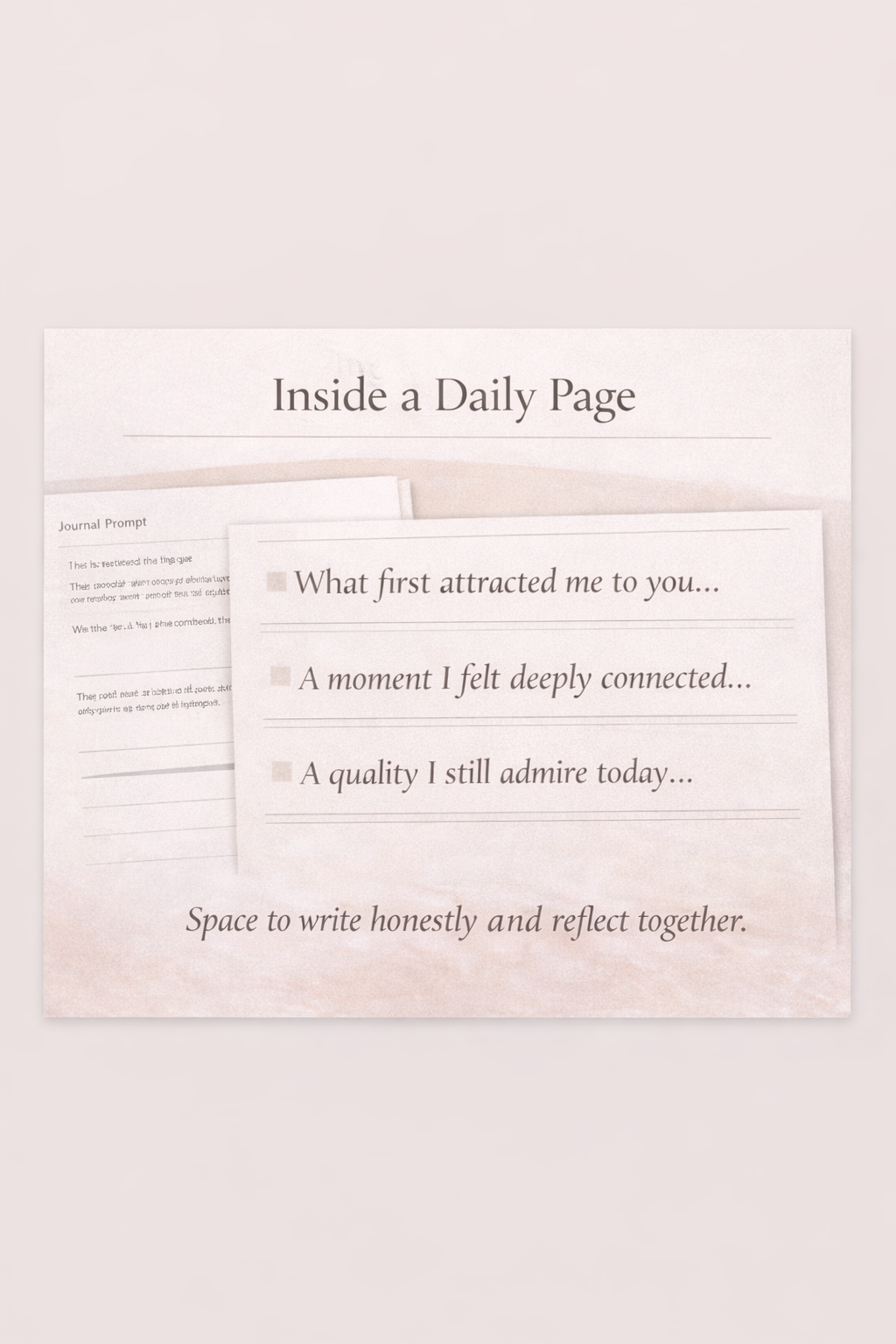15-Day Relationship Reset Journal (Digital PDF)