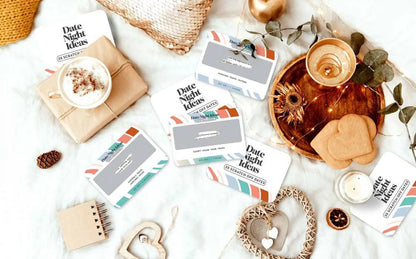 Romantic Couples Gift - Fun & Adventurous Date Night Box - Scratch off Card Game with Exciting Date Ideas for Couple: Girlfriend, Boyfriend, Newlywed, Wife or Husband.